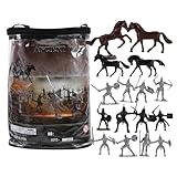Figurines de chevaux : leur fabrication soignée et leur esthétique soignée garantissent leur popularité et leur utilité. jouets de chevaliers médiévaux
