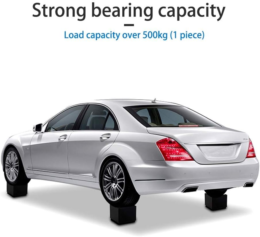 4pcs Furniture Risers Carbon Steel Furniture Legs Metal Table Legs Furniture Feet Square Feet Replacement Legs Couch Legs Sofa Desk Legs Bed Cabinets Risers,10cm (Brown)