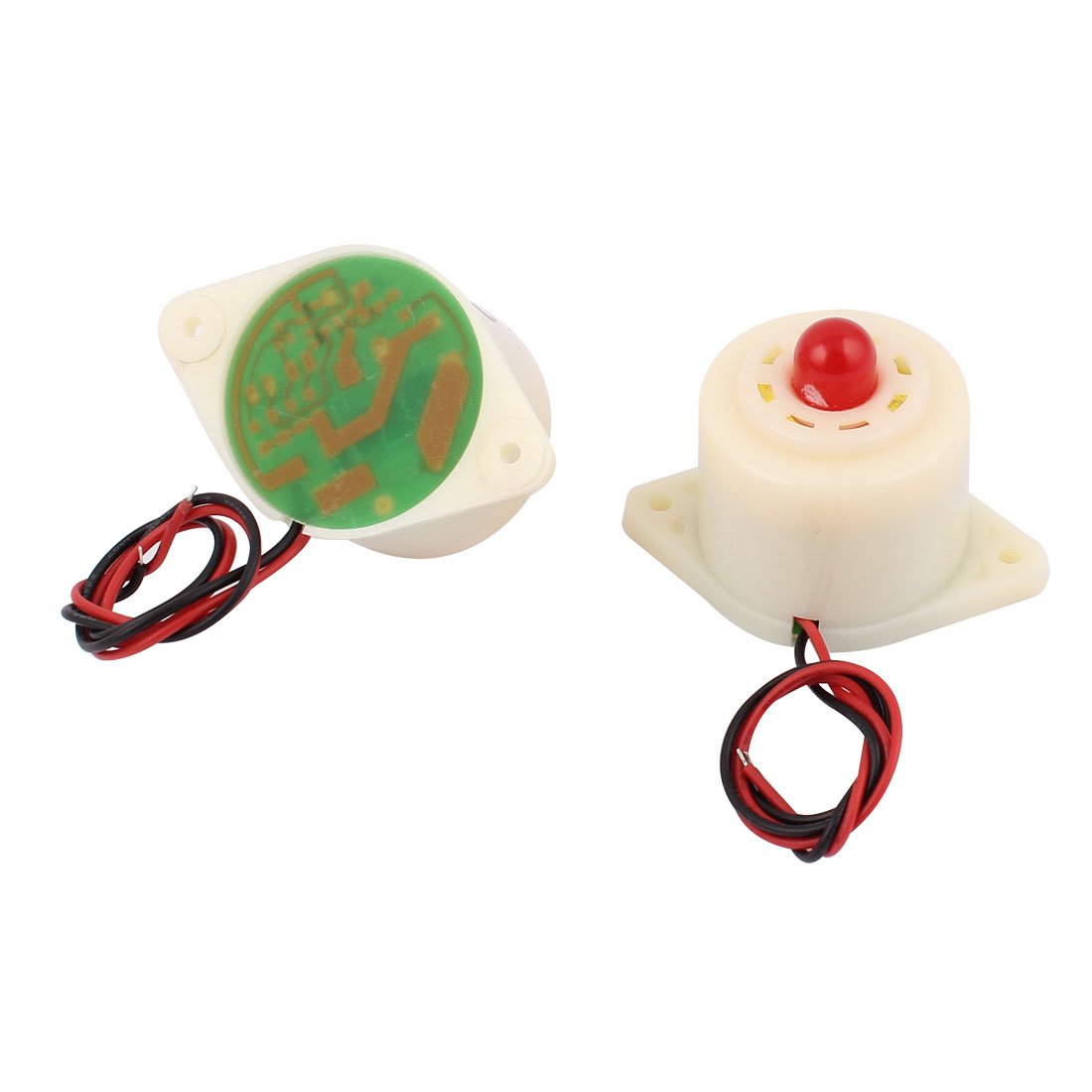 Aexit DC (Electroacoustic device) 24V Industrial Continuous Sound Electronic Buzzer w (71ry341qf45) Lights 2Pcs-image-16