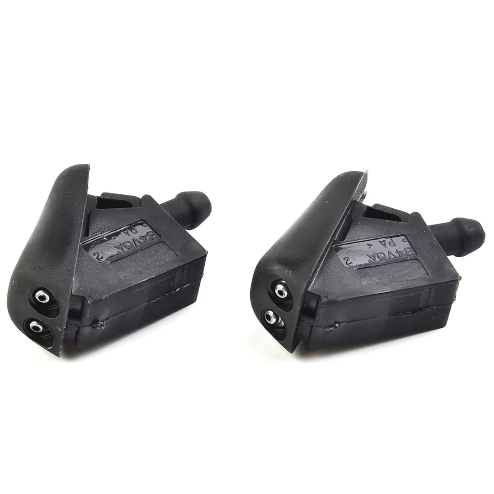 Windschutzscheibenreinigung für Focus MK2 MK3 2005-2012 Für Fiesta 2001-2008 2 Stück schwarzer Scheibenwischer Sprühdüsenreiniger