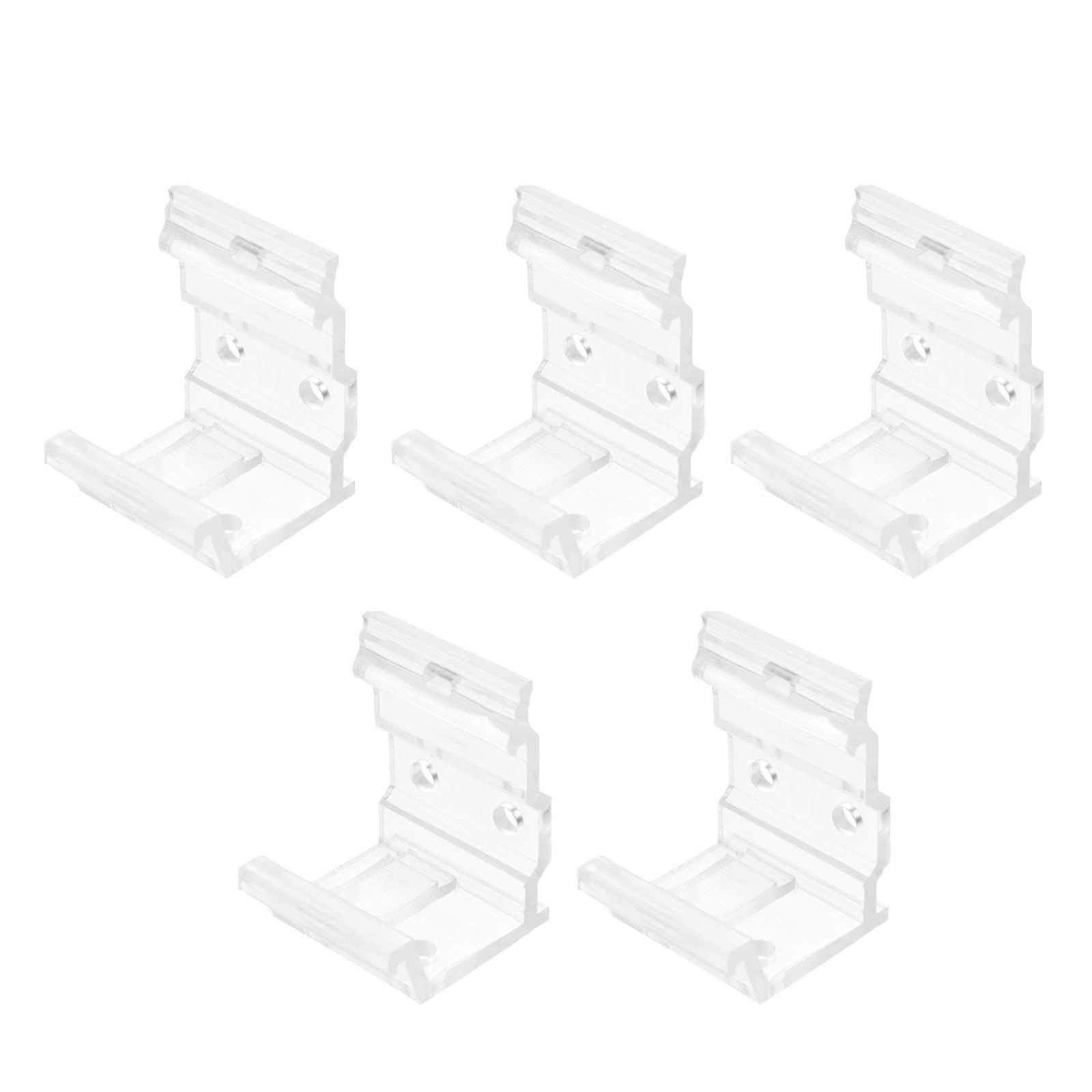Limtula Window Blinds Mounting Brackets Replacement Hiddens Blind Brackets for Pleated Shades Headrail Bracket Holder Headrail Bracket