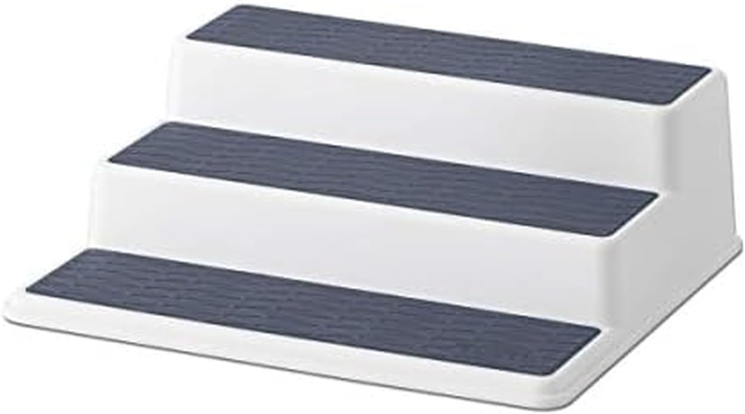 3-Tier Steel Blue Spice Organizer for Kitchen Cabinets, 10-Inch