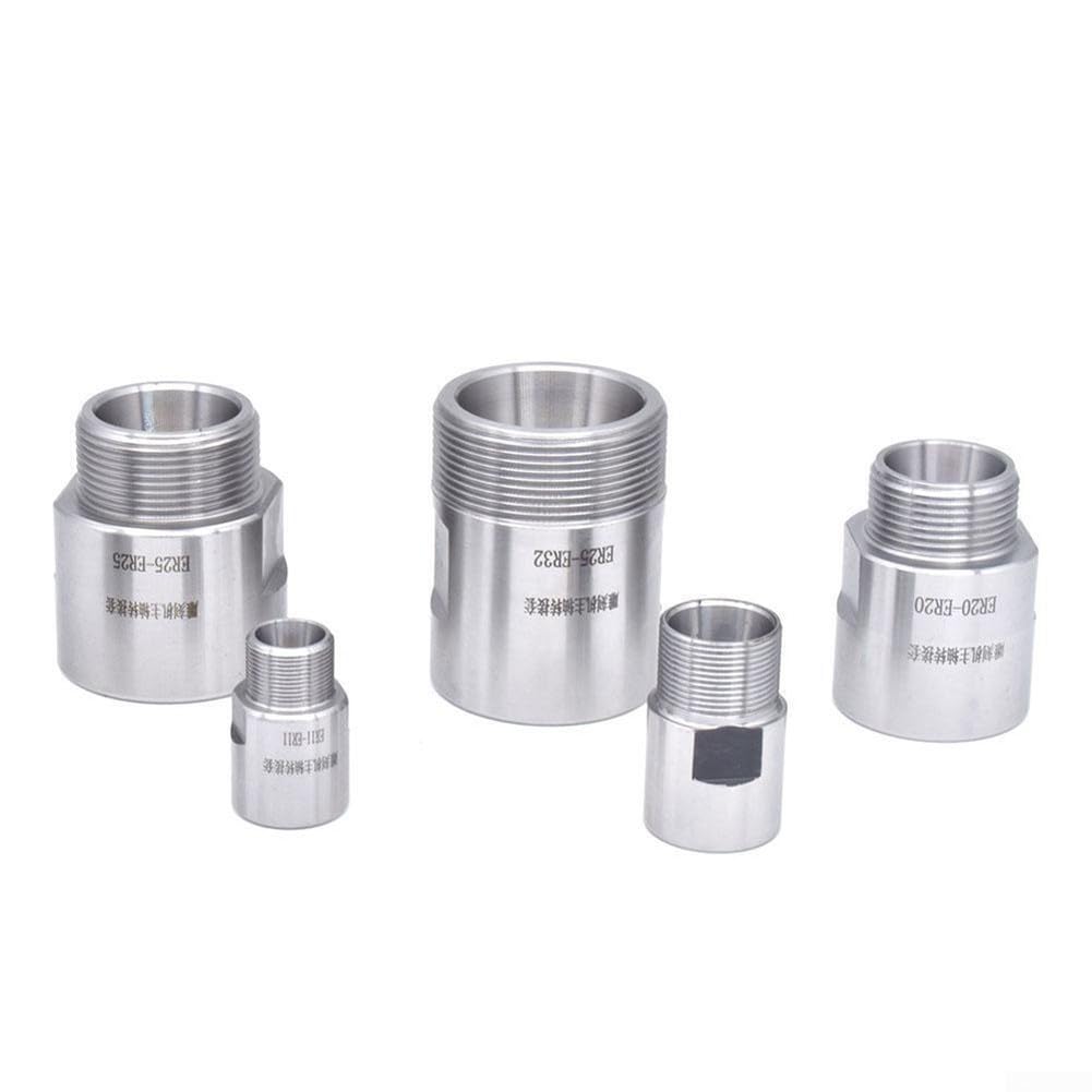 Adaptateur de filetage pour mandrin de serrage ER11 ER16 ER20 ER25 ER32 (ER16-ER20)