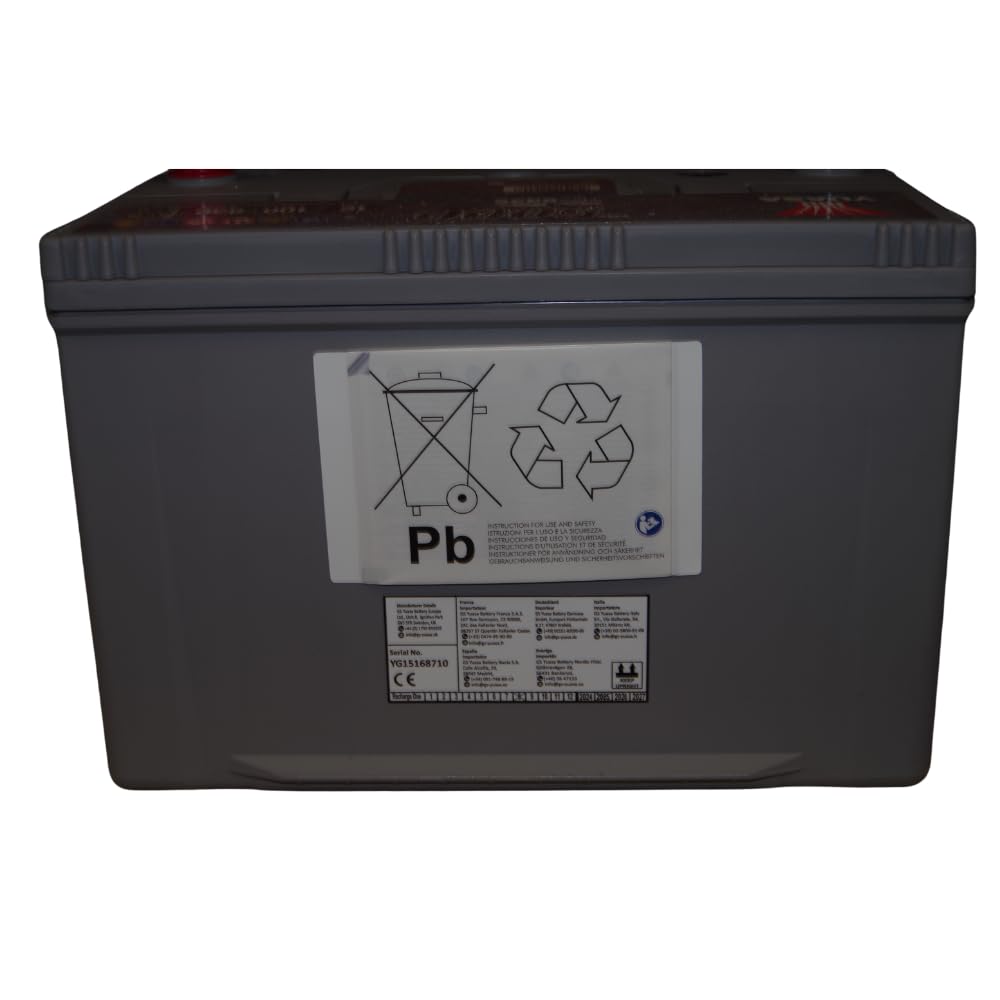 YUASA BATTERIE YUASA YBX5335 SILVER 12V 100Ah 830A