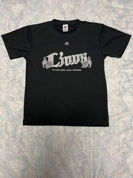 西武ライオンズ 沖縄開催記念Tシャツ Amazon.co.jp: 西武ライオンズ 沖縄開催記念 Tシャツ 背番号なし