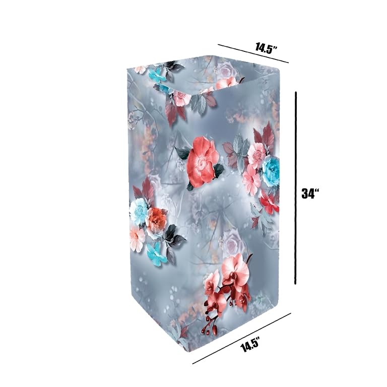 Image of Cooler Cover Compatible For Bajaj TMH12 12-Litres Personal Air Cooler Waterproof, Dustproof, Size (HxWxD) 86.36X36.83X36.83 Cm, Grey.