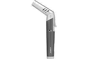 Adjustable Flame Lighter Torch Jobon II Windproof Bendable Neck Butane Lighter with...