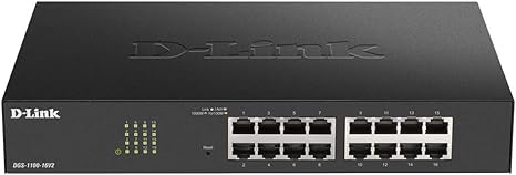 D Link DGS 1100 16V2 Smart Switch Gestito 16 Porte Gigabit Supporto VLAN Funzionalit Layer 2 QoS 802 3az EEE Senza Ventole D Link DGS 1100 16V2 Smart Switch Gestito 16 Porte Gigabit Supporto VLAN Funzionalit Layer 2 QoS 802 3az EEE Senza Ventole