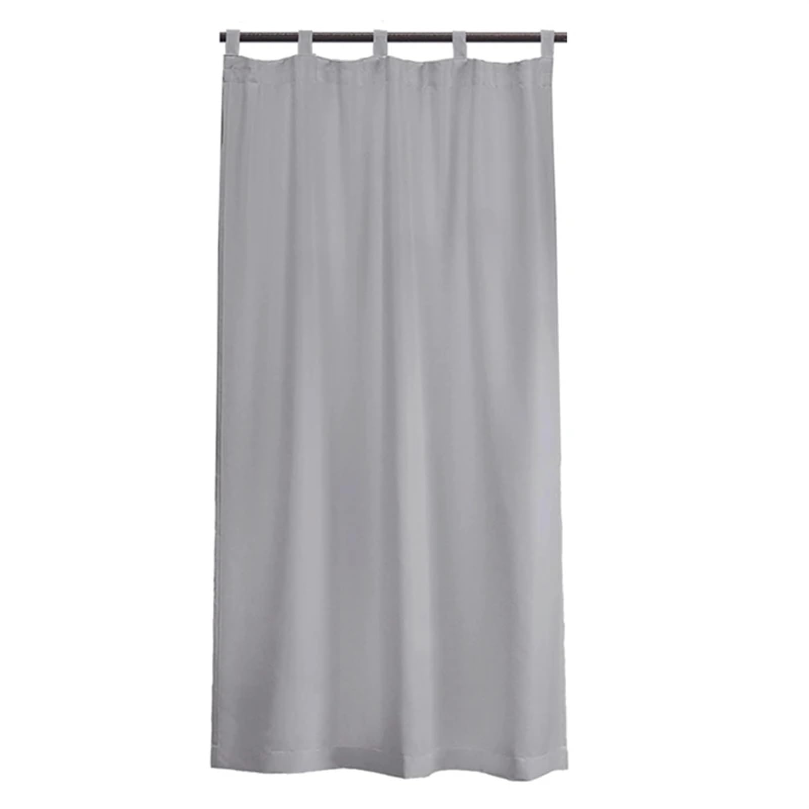 Zymjzbetic Pergola Curtain Patio Outdoor Waterproof Curtains Thick Blackout(Light Grey,ONE PANEL_132X241CM)