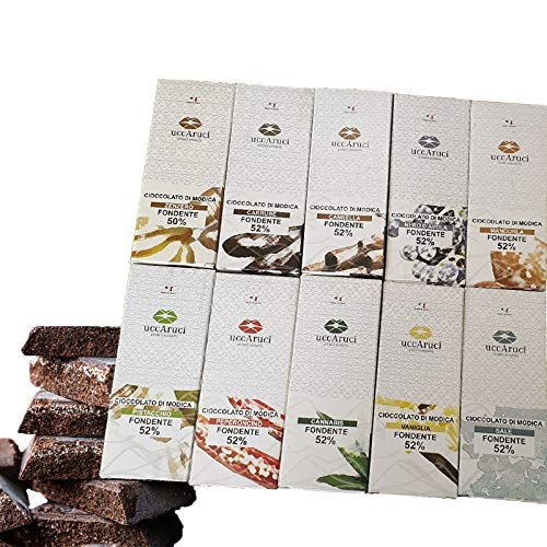 Cioccolato di Modica Box 10 pezzi da 100g - UCCARUCI