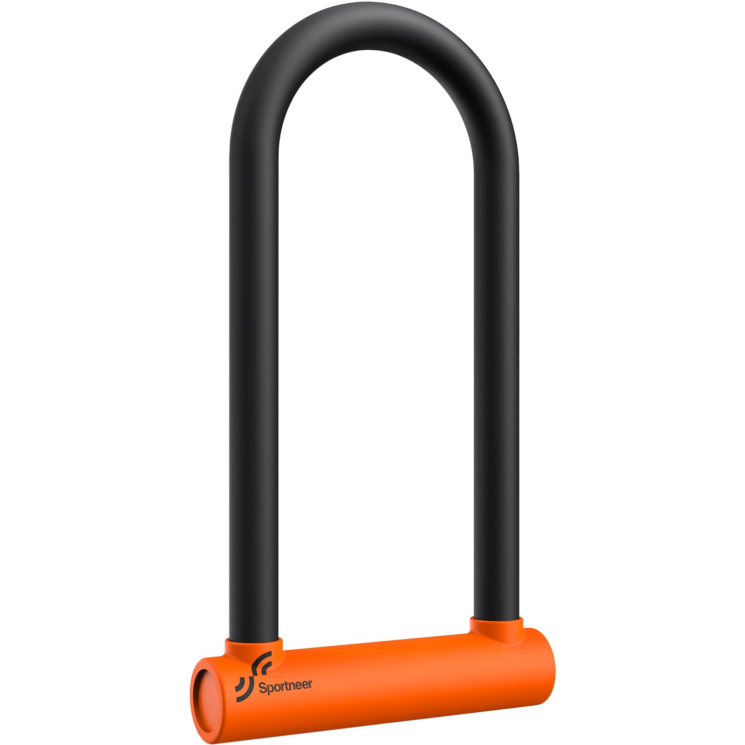 Sportneer Bike U Lock - 18mm Shackle Heavy Duty Anti Theft Bike Locks with 3 Keys - Bicycle U-Locks with Sturdy Mounting Bracket for Road, Mountain, Electric &amp; Folding Bike, Size 11.5''x6.25''