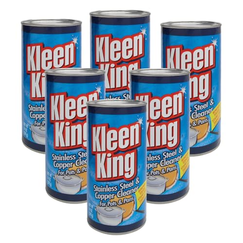 King Kleen Stainless Steel & Copper Cleaner 14 oz (6 Pack)