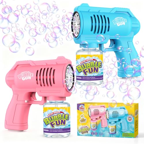 Pistolets à bulles pour enfants machine automatique 10 trous extérieur