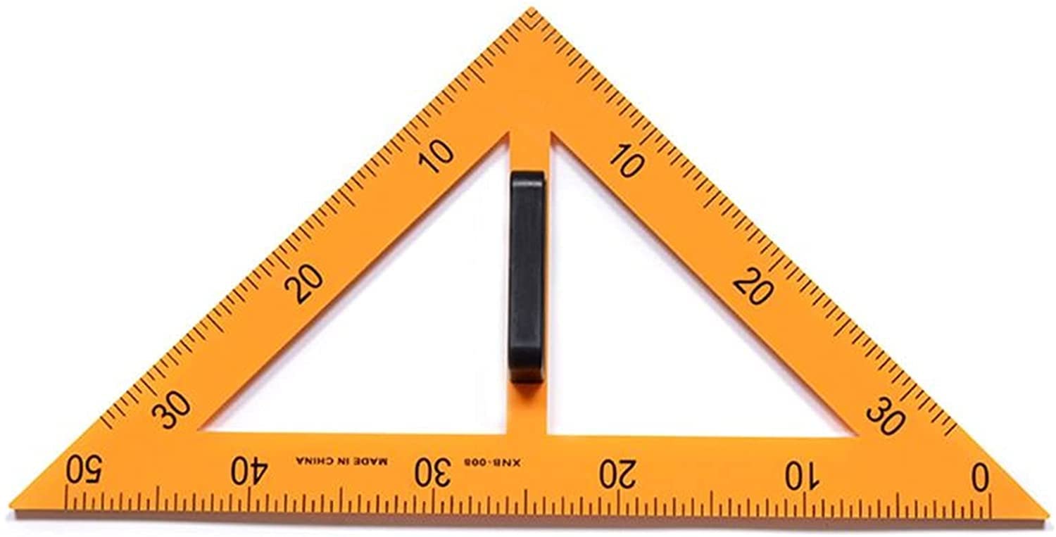 AKAZI Geometrie-Set Kompass für Geometrie – Multifunktions-Lehrlineal-Set Dreieck-Kompass-Winkelmesser-Messlineal Mathematik-Geometrie-Werkzeuge Kompass-Set