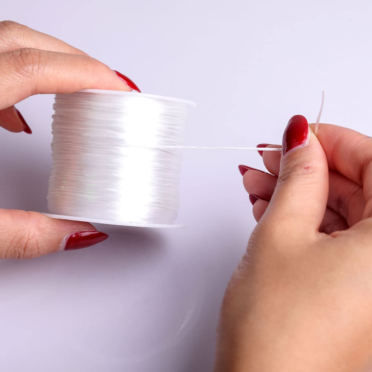 Holibanna Cordon élastique En Fibre élastique Pour Perles Et