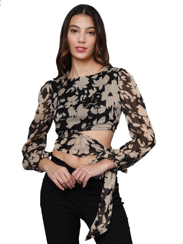 eavan Women Multi Color Printed Crop Top-picture-35
