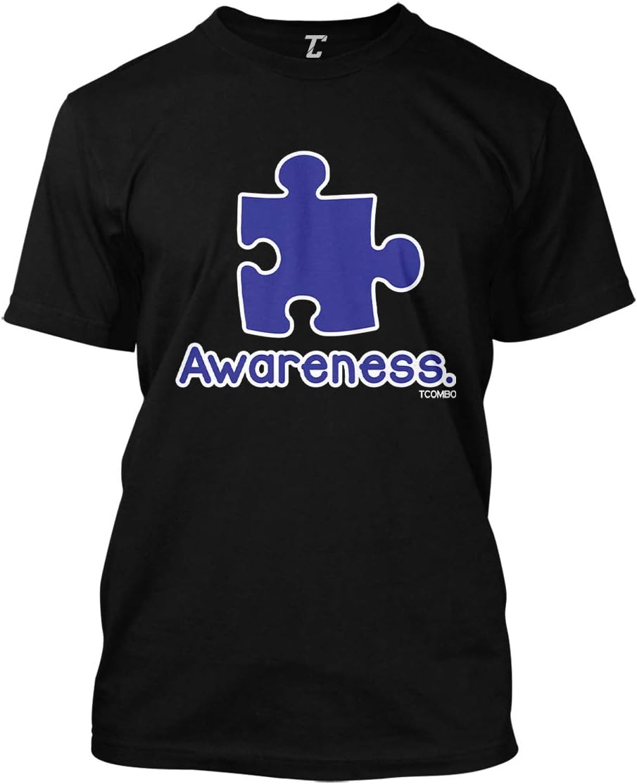 Awareness Puzzle Piece - Autism Awareness Men's T-Shirt