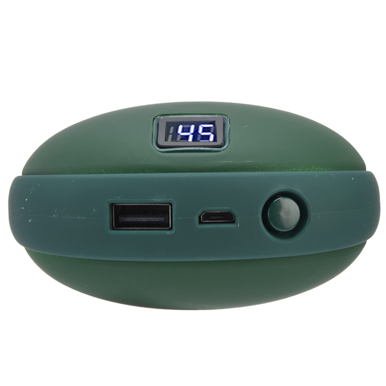 Ogrzewacze do rąk akumulator elektryczny poręczny ogrzewacz Usb akumulatorowy ogrzewacz do rąk 2 w 1 Mini ogrzewacz do rąk 10000 mah ogrzewacz do rąk zimowe narzędzia grzewcze(green)