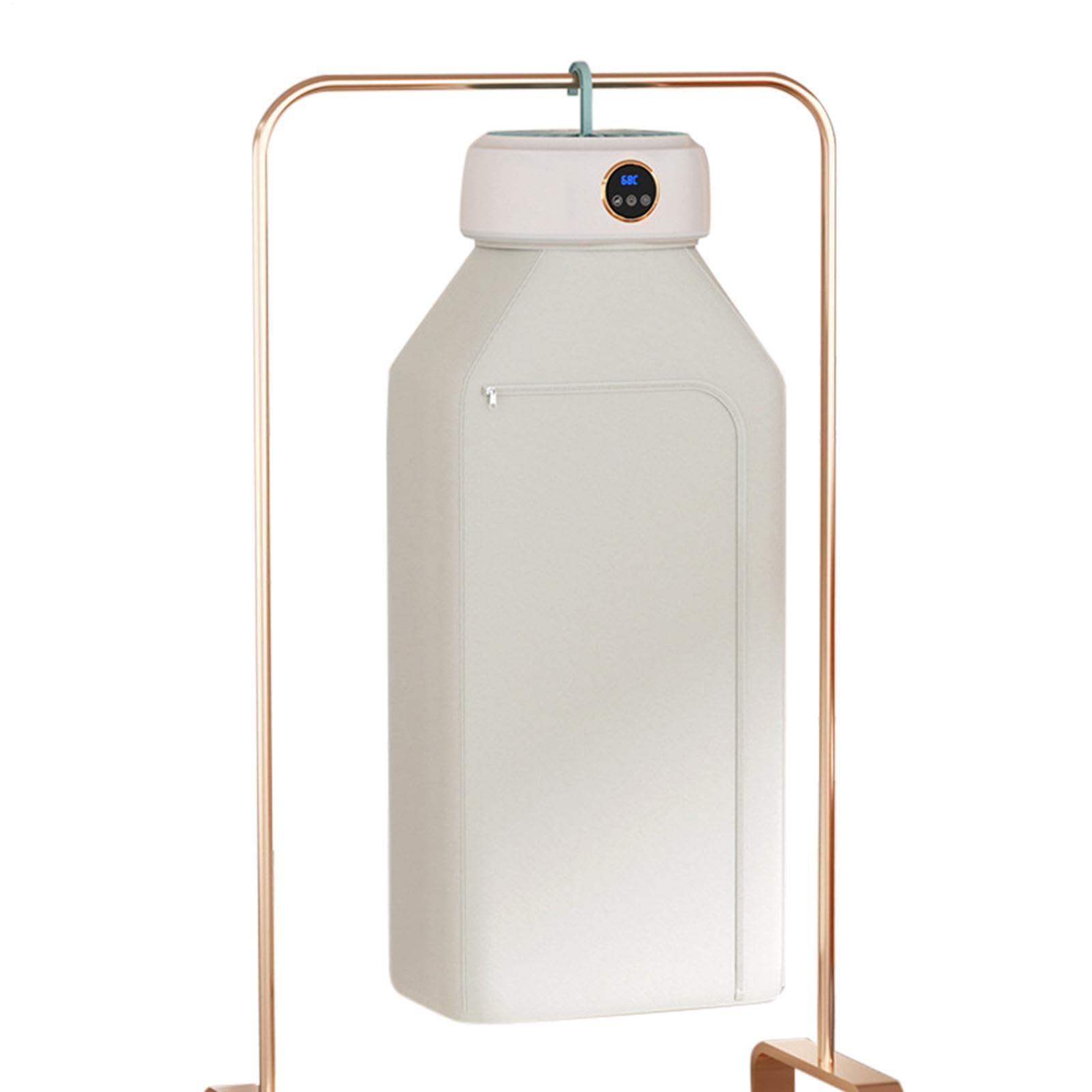 Asciugatrice per appartamento Asciugatrice portatile ed elettrica - Asciugatrice piccola Asciugatrice,Asciugatrice portatile senza trapano, asciugatrice pieghevole da 600 W per da viaggio in appartame