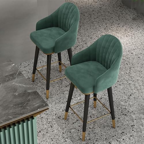 Tabourets de bar antidérapants en velours pour éviter les rayures - 3