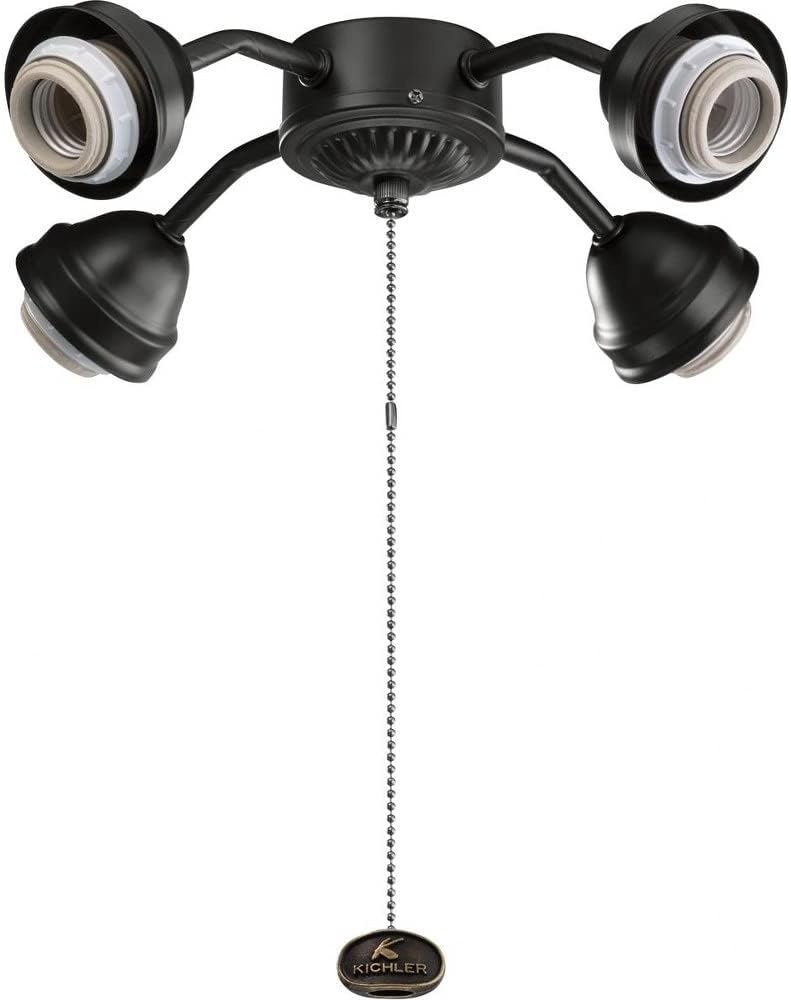 Kichler 350015OBB Fitter 4-Light 36 Total Watts, Oil Brushed Bronze