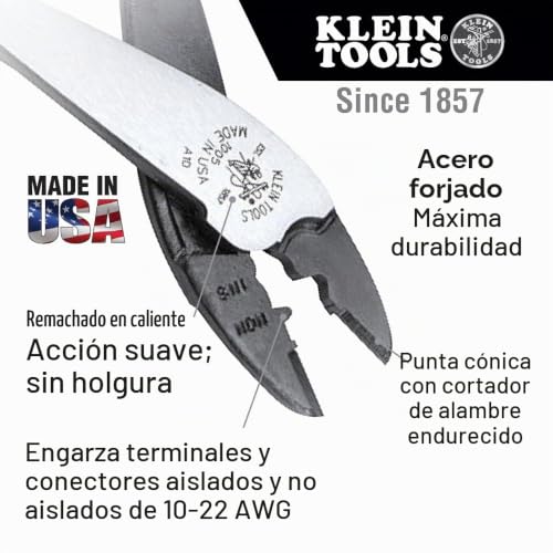 Pinzas ponchadoras de terminales 6 Imagen adicional