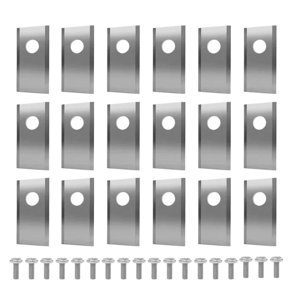 18Pcs Lawn Mower Cutting Set para Landroid Robot Mover Replación Equipo de energía Exterior Jardín de la Herramienta de reparación Parte