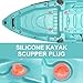 HLOGREE 10 Pack | for 0.8-1.5’’ Holes | Silicone Kayak Plugs,Scupper Plugs for Kayak,Kayak Drain Plug,Plugs for Kayaks,Kayak Scupper Plugs for Lifetime/Sit On Top/Pelican,Kayak Plugs Drain,Kayak Plug