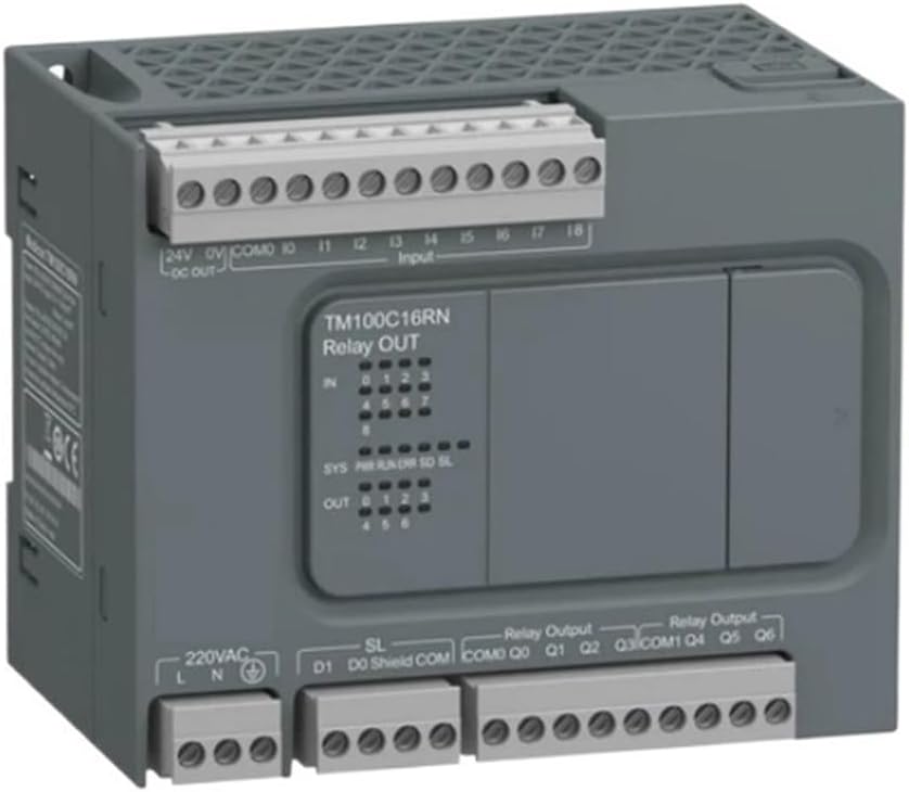 PLC M100 Logic Controller, Tm100c16rn, Tm100c24rn, Tm100c32rn, Tm100c40rn(TM100C16RN)