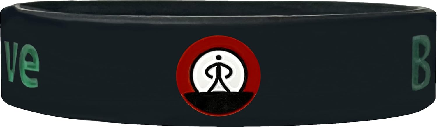 We Keep You Motivated Believe Motivational Wristbands - Worn by Pro Athletes - Silicone Rubber Inspirational Bracelets - Gym, Sports Motivation LLC