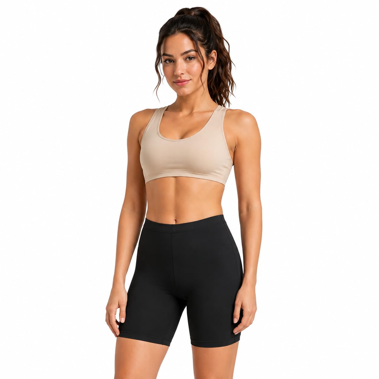 Women's High Coverage Super Combed Cotton Elastane Stretch Mid Waist Shorties (in, Numeric, 32, Black - Pack of 1)-picture-17