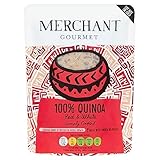Merchant Gourmet Cooked Red & White Quinoa, Source of Protein & Fibre, Vegan, Healthy Rice Alternative, 250 g