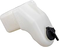 Vista 217 de TRQ Botella de desbordamiento del tanque de expansión del depósito de refrigerante del radiador compatible con Porsche Macan 2015-2018