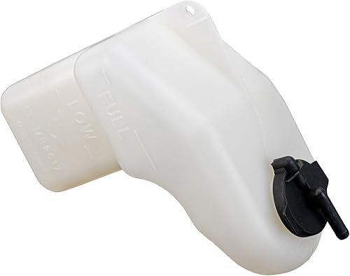 Vista 217 de TRQ Botella de desbordamiento del tanque de expansión del depósito de refrigerante del radiador compatible con Porsche Macan 2015-2018