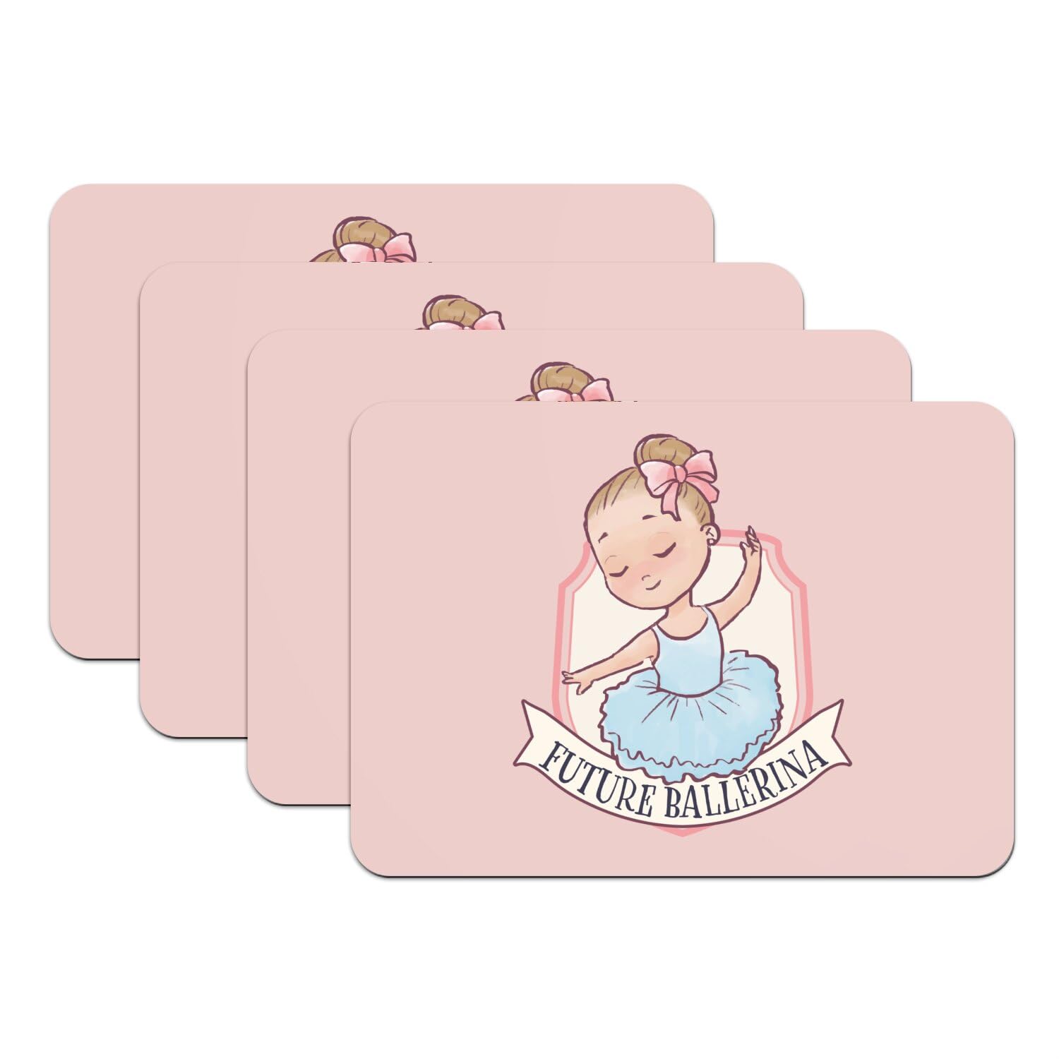 Sets de table rose Future Ballerina, le cadeau idéal pour petite danseuse