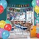 MEJOSER Herzlich Willkommen Girlande Einschulung Deko Banner Mädchen Junge Schulkind 2025 Schulanfang Geburtstag Babyparty Geburt Schulstart 1. Schultag Schuleinführung