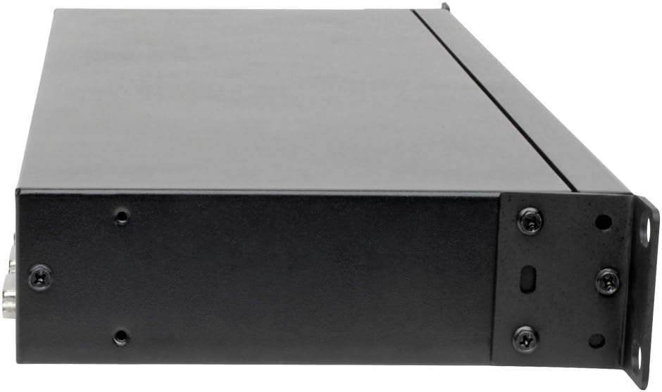 Tripp Lite 8-Port KVM Switch DVI/USB w Audio & USB 2.0 Peripheral Sharing 1U Rack-Mount, Single-Link 1080p (B024-DUA8-SL)