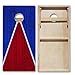 Tailgating Pros Tournament Grade Colored Pyramid Cornhole Boards w/Ring LEDs -Multicolored LED Lights, Carrying Case & Set of 8 Corn Filled Bags