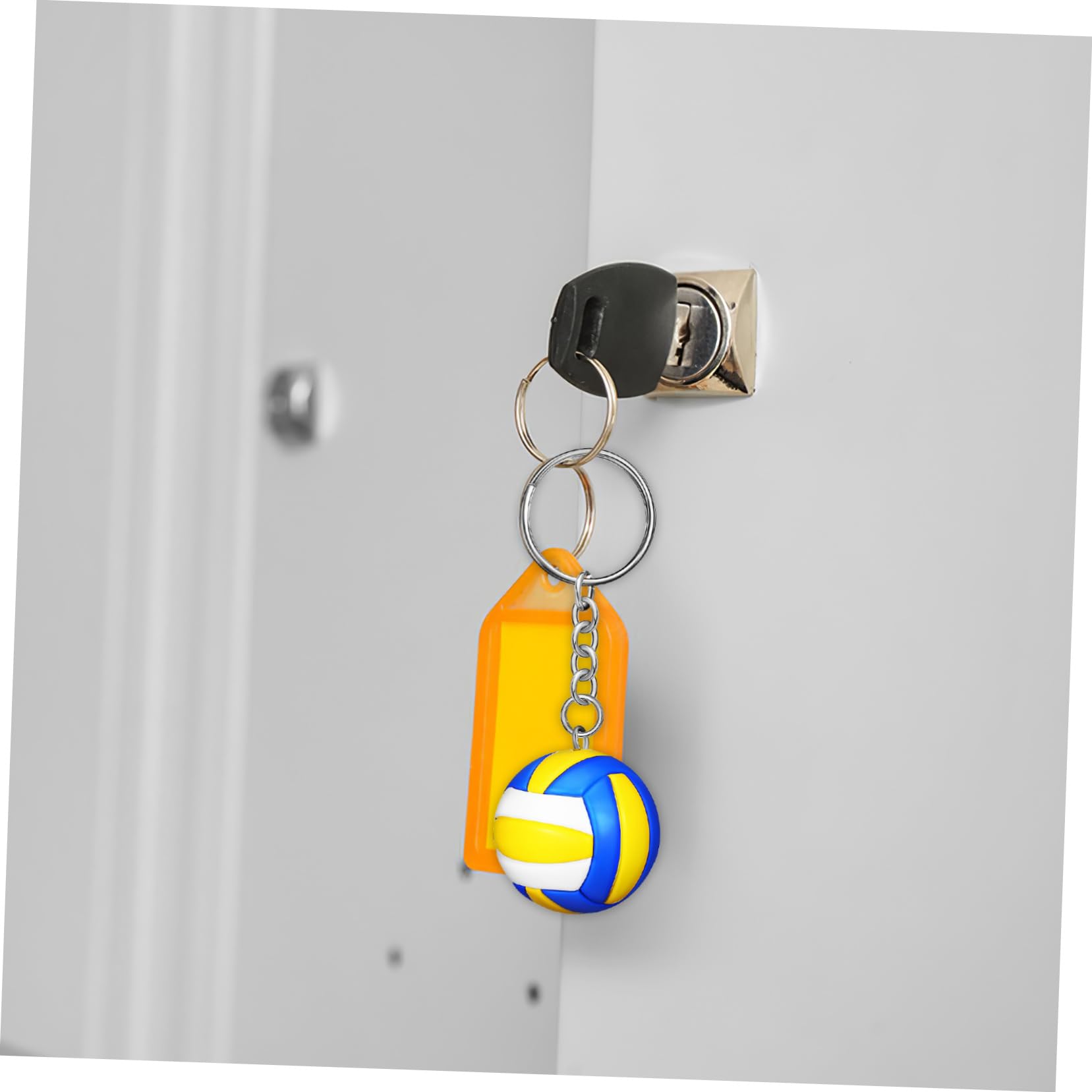 TOYANDONA Llaveros De Voleibol Sintético Accesorios Para Adornos Deportivos Para Entusiastas Del Voleibol