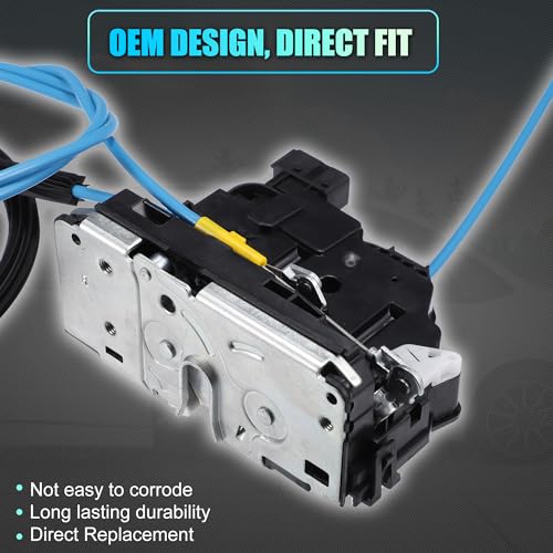 Image of uxcell No.68226180AA /68226180AD /68226180AB Passenger Side Sliding Door Lock Actuator Motor for Ram ProMaster 1500 2500 3500 2014-2018