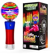 LED Light Up Spinning Glow Sticks Magic Wand Bubble Wand Party Favors Light Up Stick Sensory Magi...