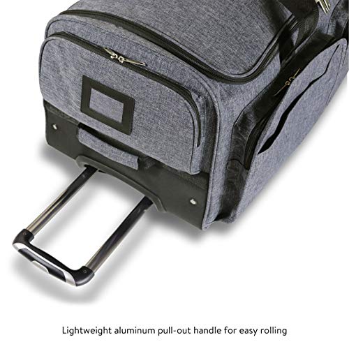 Mavii Costume Rack Duffel-Wheeled 28 Inch Collapsible Bag, Grey, One Size