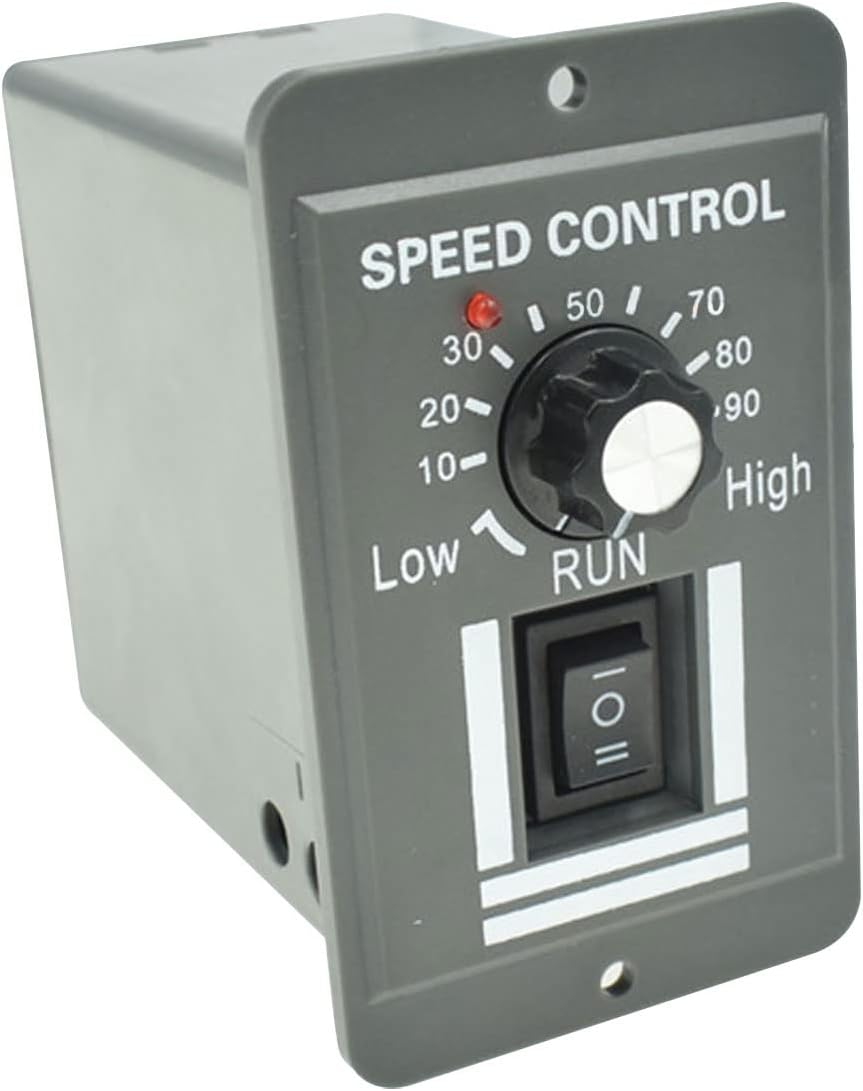 CDIYTOOL DC Motor Speed Controller, DC12V60V 20A Adjustable PWM Brush