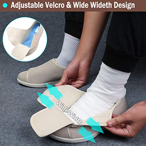 Mei Macleod Women's Walking Shoes With Wide Width Lightweight Air Cushion Sneakers Casual Running Jogging Shoes For Diabetic Swollen Feet #TOP5