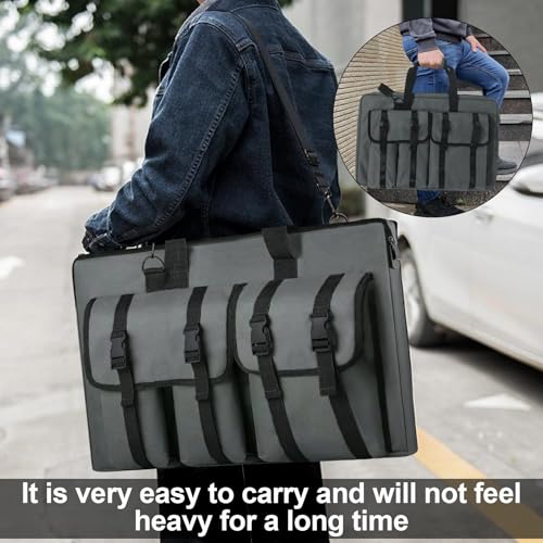 Starlink Gen 3/ V3 Case Organizer Bag, Carrying Standard Case for Travel, Starlink Accessories for Outdoor Camping and RV Trips, for Starlink Dish and All Accessories, Easy to Carry4