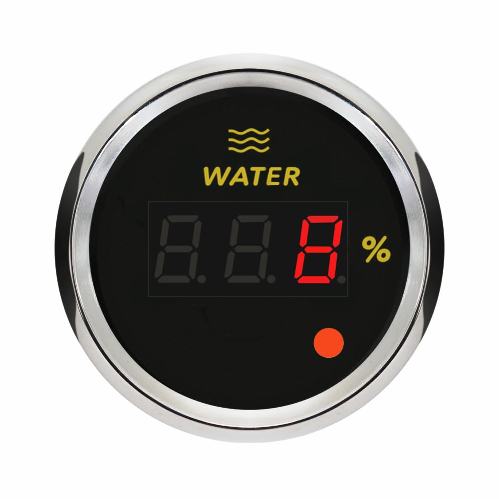 ELING 52mm Water Level Meter Signal Adjustable With 8 Colors Backlight - View #2