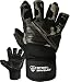 Steel Sweat Weightlifting Gloves with 18-inch Wrist Wrap Support for Workout, Gym and Fitness Training - Best for Men and Women Who Love Weight Lifting - Leather ZED Camo Small