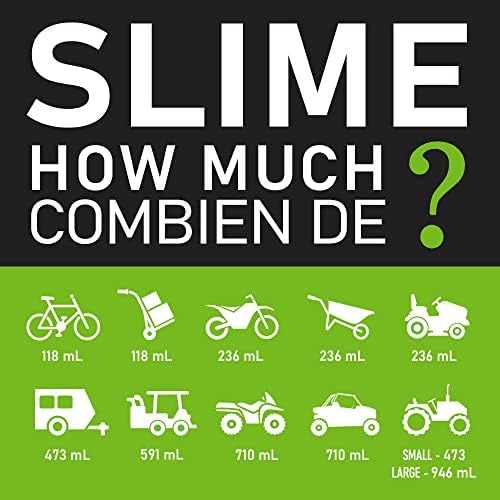 Slime 2-in-1 Tire & Tube Sealant, 3.78L - 3