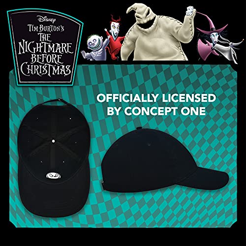Image of Disney The Nightmare Before Christmas, Jack Skellington Adjustable Baseball Cap, Black, One Size