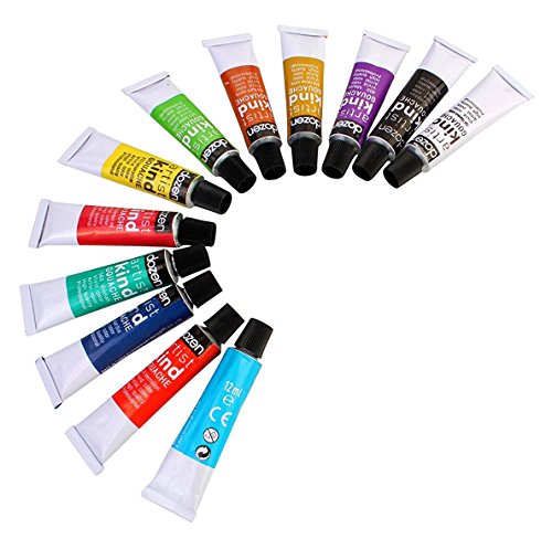 Takestop® Set 12 Pezzi TUBETTI da 6 ML caduno